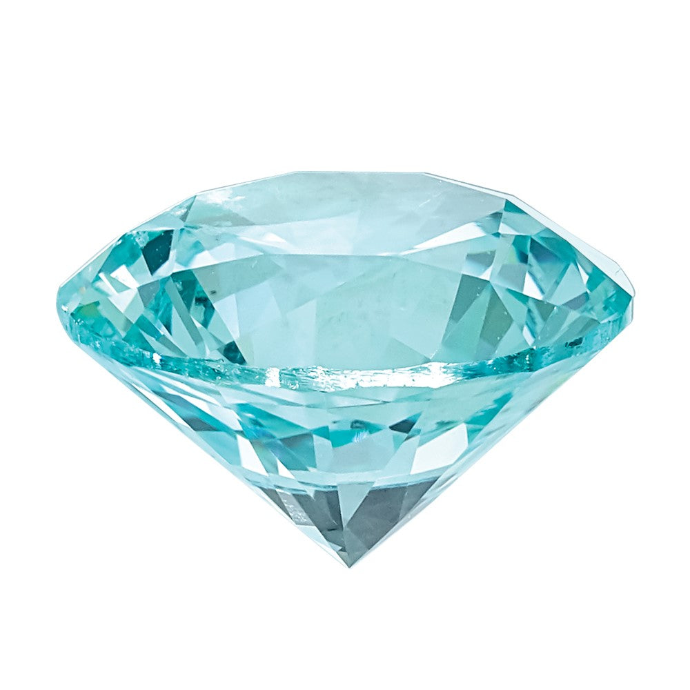 8mm Round Lab Created Paraiba