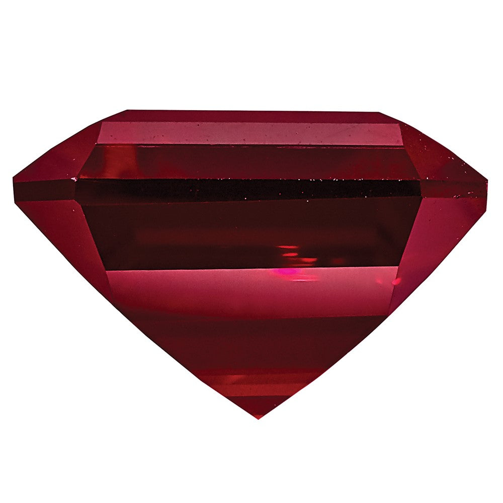 8x6mm Emerald Cut Lab Created Ruby