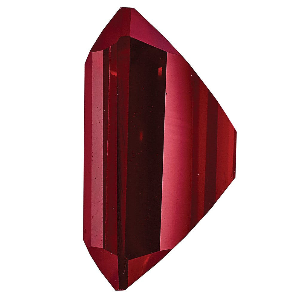 7x5mm Emerald Cut Lab Created Ruby