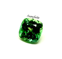 Certified 10 Ct Green Tourmaline Cushion Cut Natural Loose Gemstone Rich Green ABC Jewelries