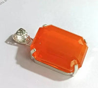 Certified 124.92 Ct Natural Opal Emerald 925 Solid Silver Pendant Loose Gemstone ABC Jewelery