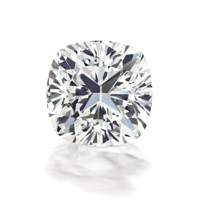 Cushion Shaped Dimond Moissanite With GRA Certificate ABC Jewelries