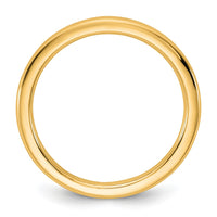 14KY 2mm European Comfort Fit Band Size 8.5