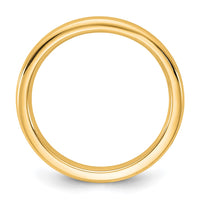 14KY 2.5mm European Comfort Fit Band Size 8.5