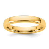 14KY 3.5mm European Comfort Fit Band Size 10.5