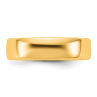 14KY 5.5mm European Comfort Fit Band Size 7.5
