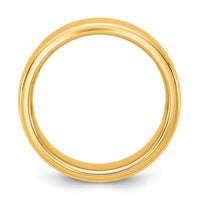 14KY 6mm European Comfort Fit Band Size 12.5