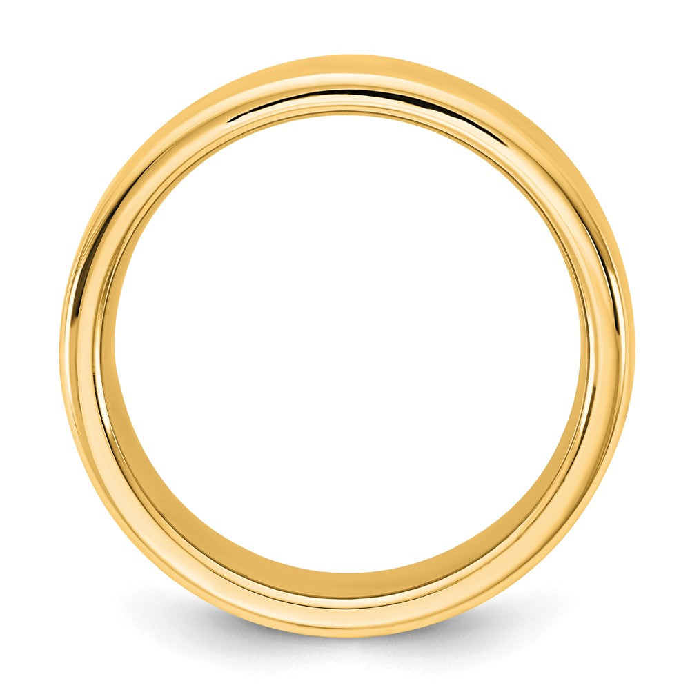 14KY 8mm European Comfort Fit Band Size 4.5
