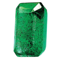 6x4mm Emerald Cut Emerald A Quality