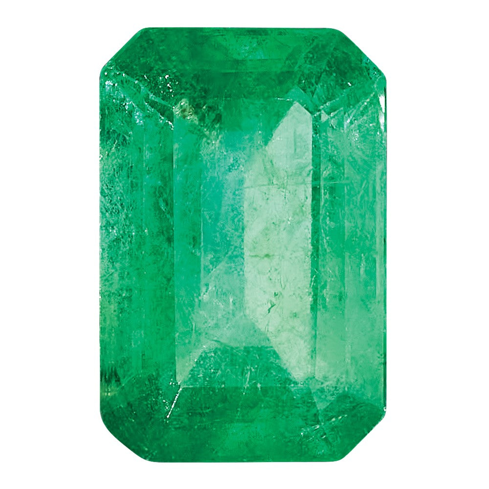 6x4mm Emerald Cut Emerald A Quality