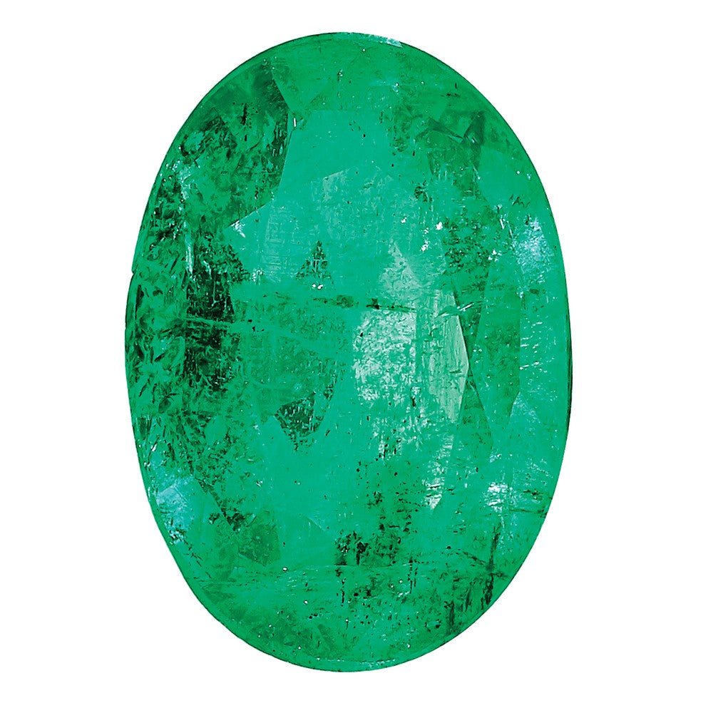 6x4mm Oval Emerald A Quality