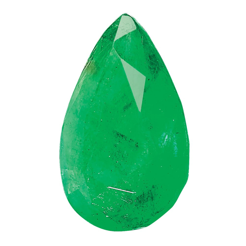 5x3mm Pear Emerald C Quality