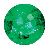 2.25mm Round Emerald AA Quality