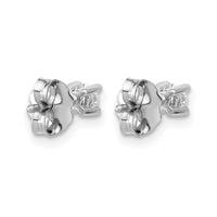 14kw 1/5ct Cert Lab Grown Dia VS+ F+ Round Comp Heavyweight Earrings