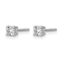 14kw 1/3ct Lab Grown Diamond VS+ F+ Round Comp Heavyweight Earrings