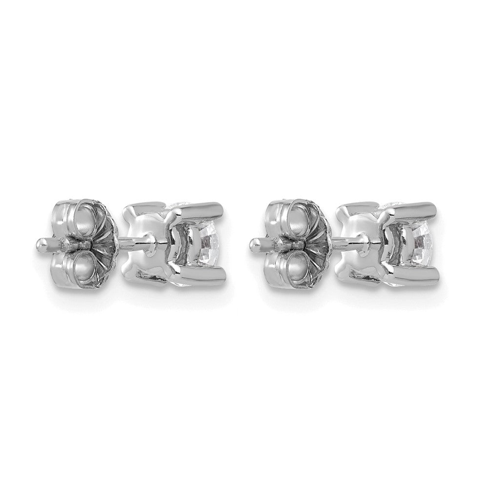 14kw 7/8ct Lab Grown Diamond VS/SI+ G+ Round Comp Heavyweight Earrings