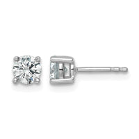 14kw 7/8ct Lab Grown Diamond VS/SI+ G+ Round Comp Heavyweight Earrings
