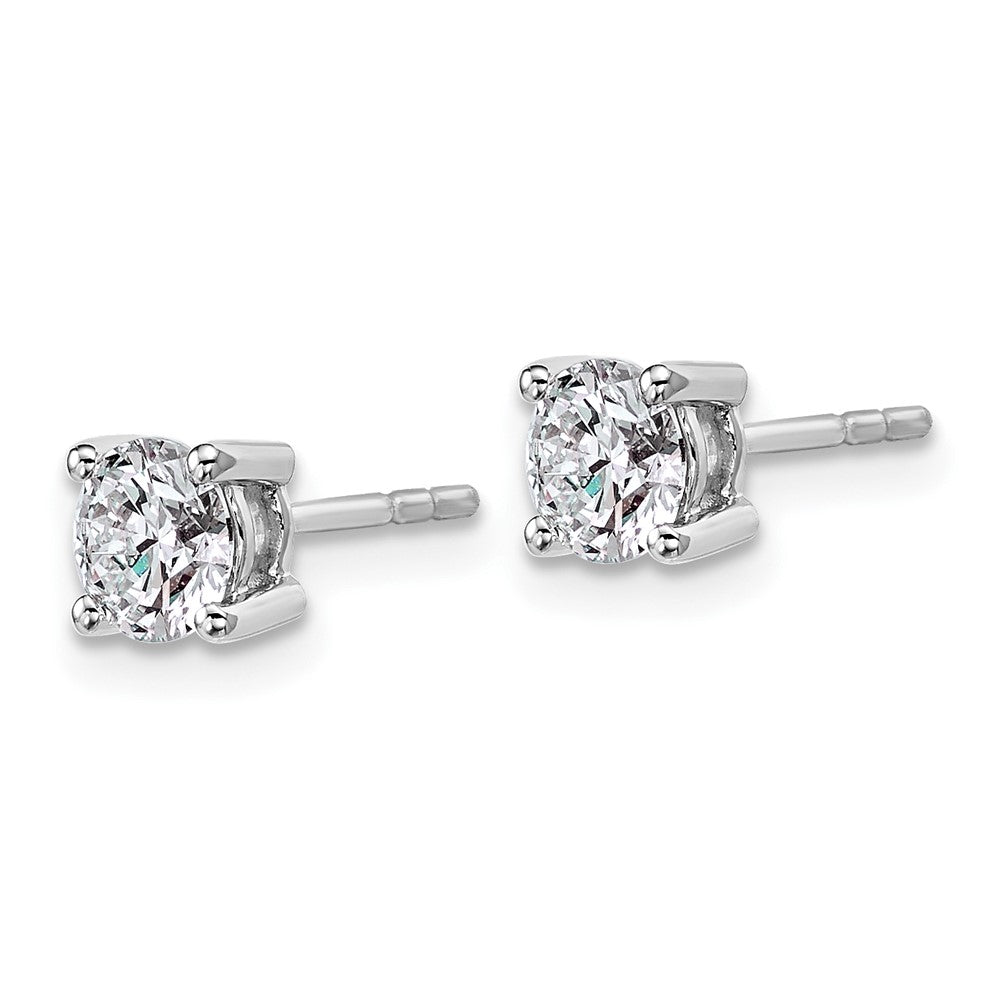 10kw 1ct Cert Lab Grown Diamond VS/SI+ G+ Round Complete Stud Earrings