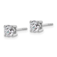10kw 1ct Cert Lab Grown Diamond VS/SI+ G+ Round Complete Stud Earrings