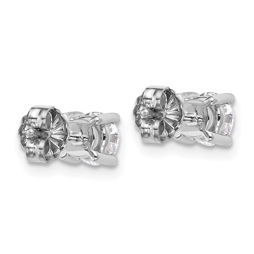 10kw 1ct Cert Lab Grown Diamond VS/SI+ G+ Round Complete Stud Earrings