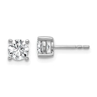 10kw 1ct Cert Lab Grown Diamond VS/SI+ G+ Round Complete Stud Earrings