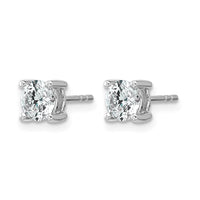 14kw 1ct Lab Grown Diamond VS/SI+ G+ Round Comp Heavyweight Earrings