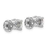 10kw 2ct Cert Lab Grown Diamond VS+ F+ Round Complete Stud Earrings