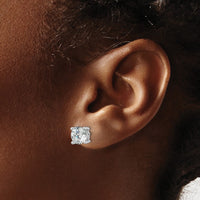 14kw 3ct Lab Grown Diamond VS+ F+ Round Complete Heavyweight Earrings