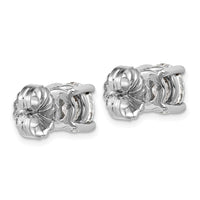 Plat 5ct Lab Grown Diamond VS+ F+ Round Complete Stud Earrings