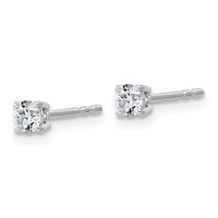 10kw 1/4ct Lab Grown Diamond VS+ F+ Round Complete Stud Earrings