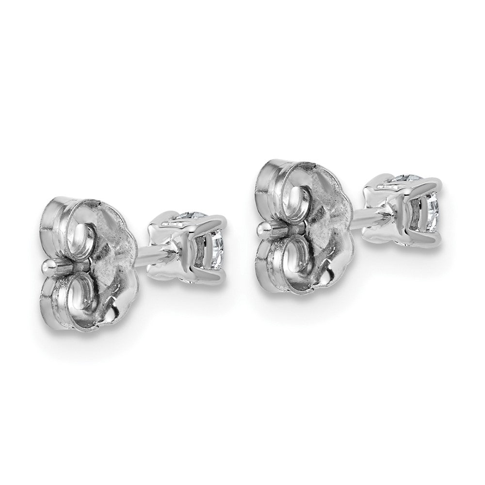 10kw 1/4ct Lab Grown Diamond VS+ F+ Round Complete Stud Earrings