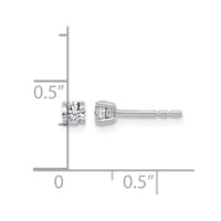 10kw 1/4ct Lab Grown Diamond VS+ F+ Round Complete Stud Earrings