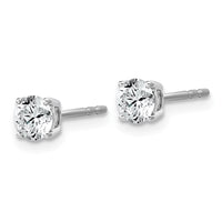 10kw 3/4ct Lab Grown Diamond VS/SI+ G+ Round Complete Stud Earrings