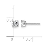 10kw 3/4ct Lab Grown Diamond VS/SI+ G+ Round Complete Stud Earrings