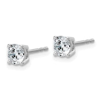 10kw 1ct Lab Grown Diamond VS+ F+ Round Complete Stud Earrings