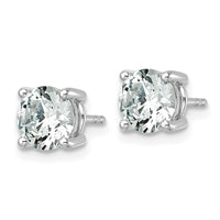 10kw 2 1/2ct Lab Grown Diamond VS+ F+ Round Complete Stud Earrings