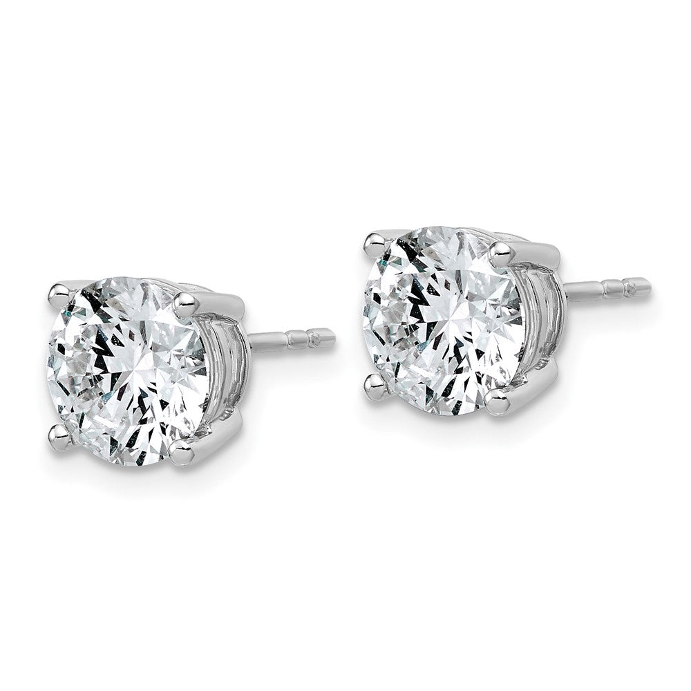 10kw 4ct Lab Grown Diamond VS/SI+ G+ Round Complete Stud Earrings