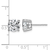 10kw 4ct Lab Grown Diamond VS/SI+ G+ Round Complete Stud Earrings