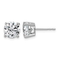 10kw 4ct Lab Grown Diamond VS/SI+ G+ Round Complete Stud Earrings