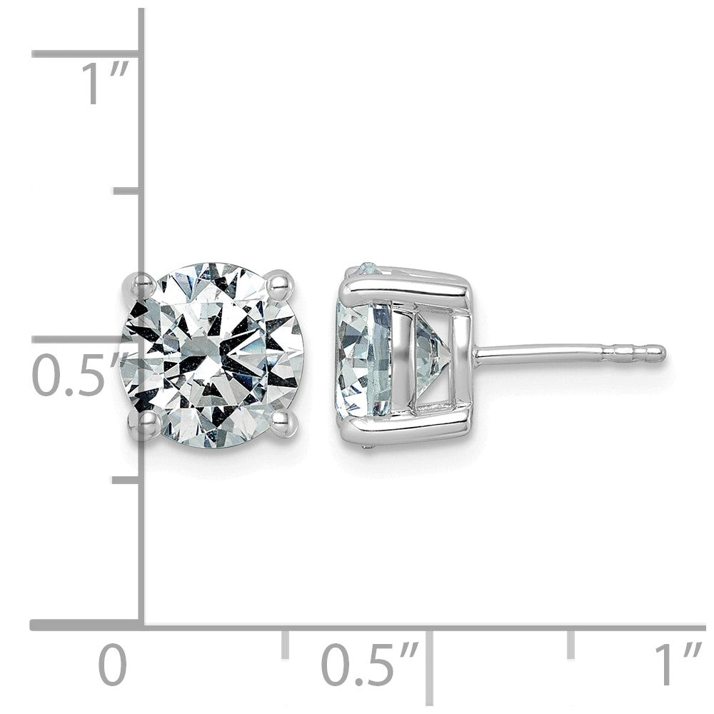 10kw 5ct Lab Grown Diamond VS+ F+ Round Complete Stud Earrings