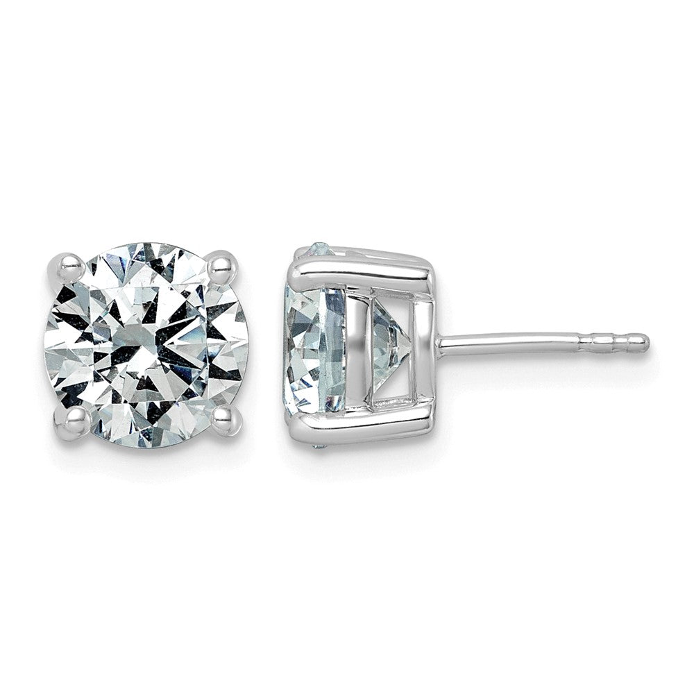 10kw 5ct Lab Grown Diamond VS+ F+ Round Complete Stud Earrings