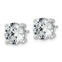 14kw 5ct Lab Grown Diamond VS/SI+ G+ Round Comp Lightweight Earrings
