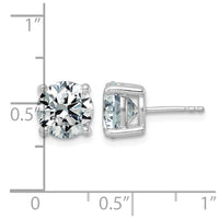 14kw 5ct Lab Grown Diamond VS/SI+ G+ Round Comp Lightweight Earrings