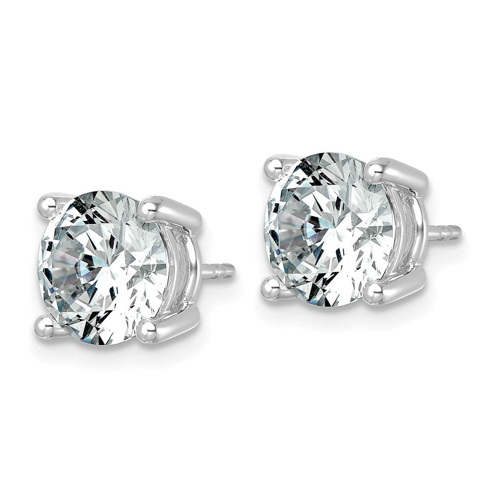 10kw 6ct Lab Grown Diamond VS/SI+ G+ Round Complete Stud Earrings