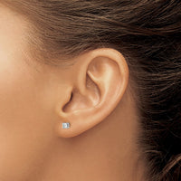 14kw 1/5ct Lab Grown Dia VS/SI+ G+ Comp Screwback Heavyweight Earrings
