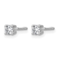 14kw 1/4ct Lab Grown Dia VS/SI+ G+ Comp Screwback Heavyweight Earrings
