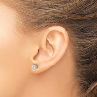 14kw 1/2ct Lab Grown Dia VS/SI+ G+ Comp Screwback Heavyweight Earrings