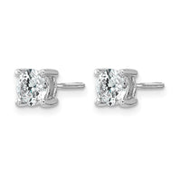 14kw 1ct Lab Grown Dia VS/SI+ G+ Comp Screwback Heavyweight Earrings