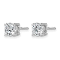 14kw 1 1/2ct Lab Grown Dia VS/SI+ G+ Comp Screwback Heavyweight Earrings