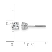 14kw 3/4ct Lab Grown Dia VS/SI+ G+ Comp Lightweight Screwback Earrings
